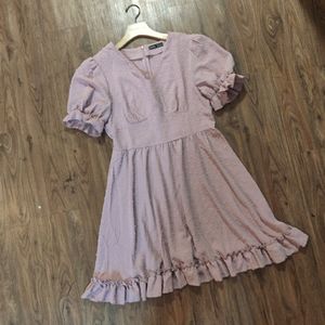 Shein light pink dress